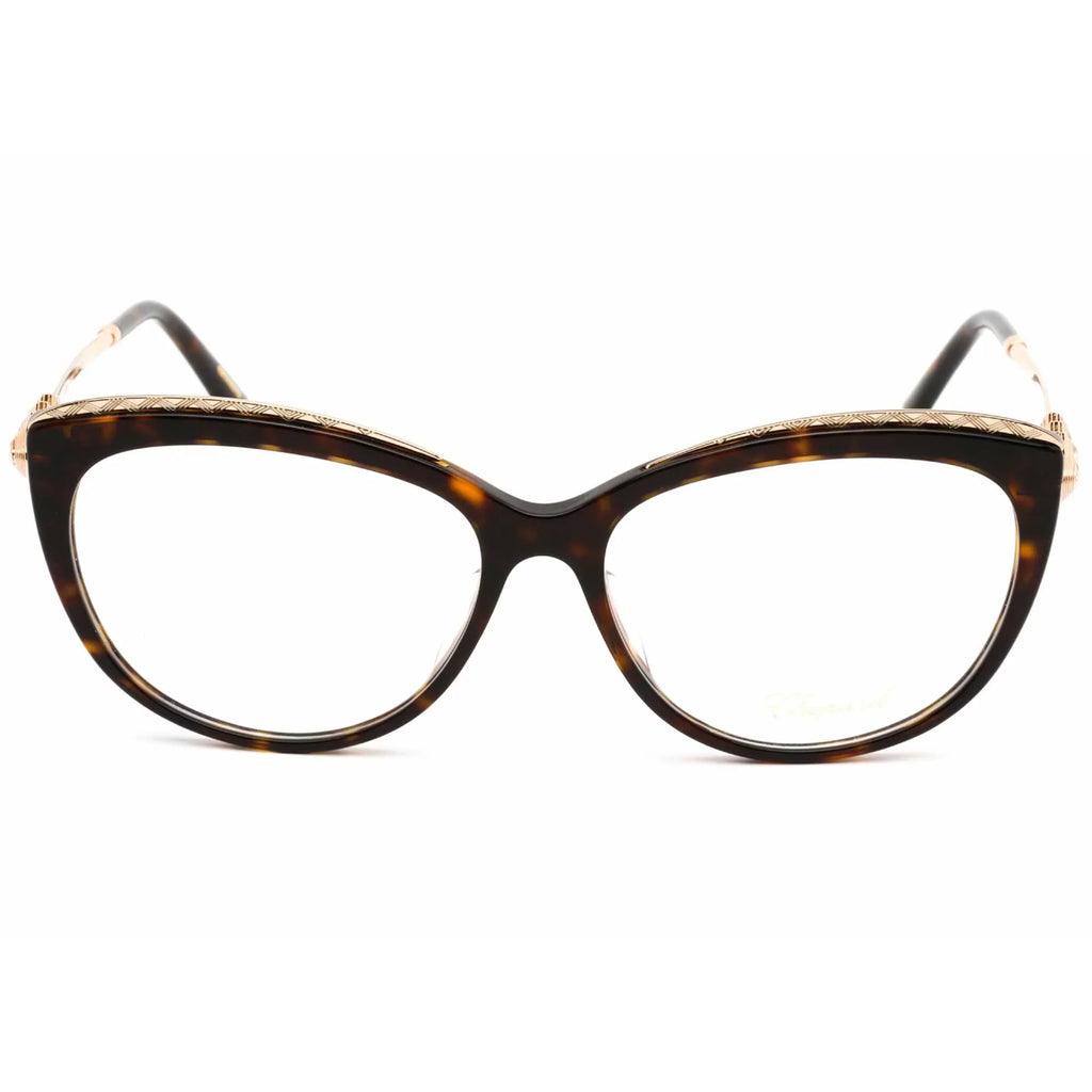 Rim Chopard Dark Eyeglasses VCH276S Women's 0722 Havana Full