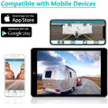 9600mAh for Ideal Wireless Battery, WiFi Front/Rear Magnetic JahyElec View Camera, Backup Mount,