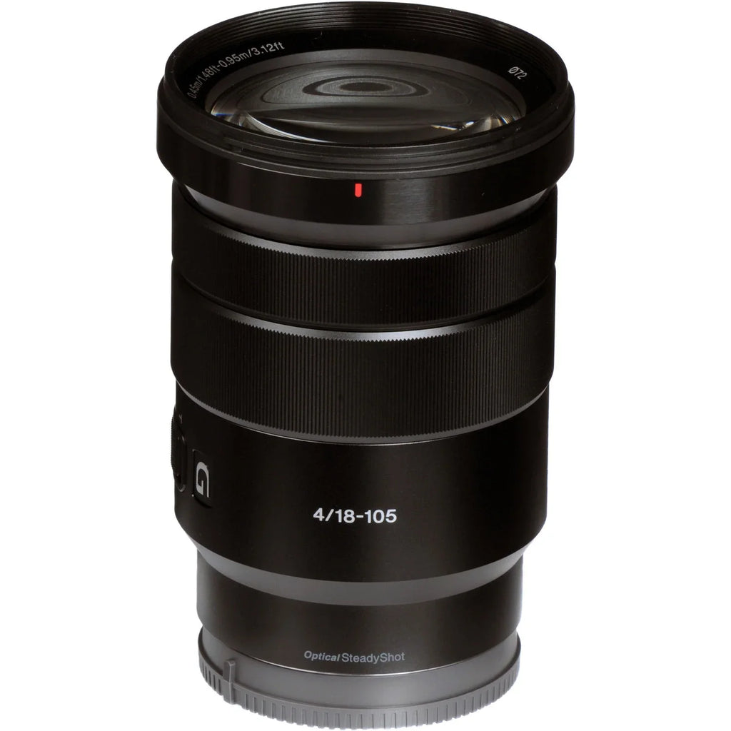 (UV,CPL, f/4 Memory Card, - Bundle Sony E Resistant Essential with PZ Lens 18-105mm Neu Includes: with 3 Water OSS SanDisk Accessory 32GB Multicoated Case Pouch, FLD), Piece Variable Filters Lens G HD