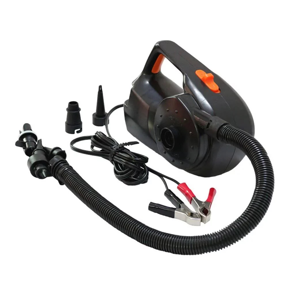 Car Blower Boat Air Kayak Portable Auto Electric Air Rechargable Swimming Pool Inflatable Pump 100W Cushions Pump for Ball