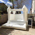 Outdoor & Bounce Jump PVC House Connsann Grade Commericial Blower Pit Castle Party White Indoor Ball with for Kids