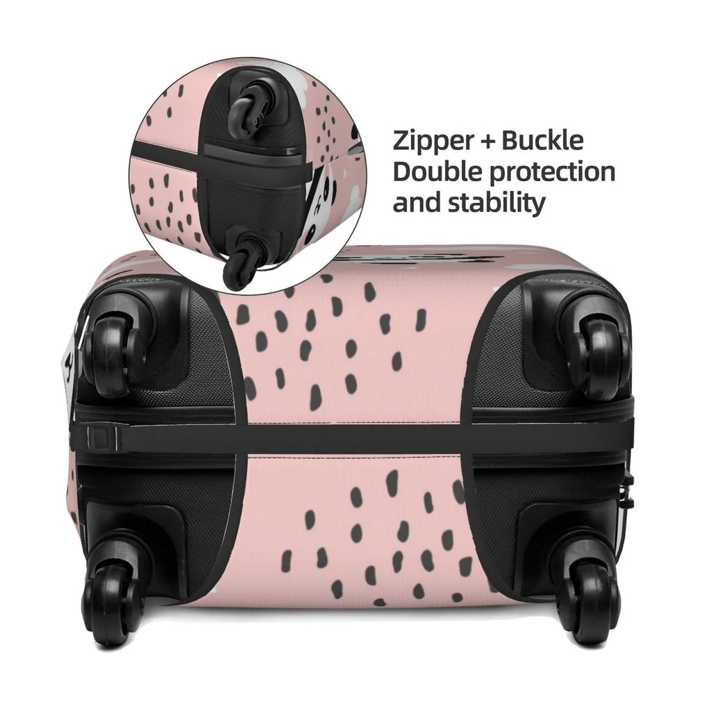 Cover Protector Clouds Anti-Scratch Cover 18-32 Washable The And Star Sky In Suitcase Fits Flying Luggage Panda Between Bingfone Suitcase Cover Luggage Inch
