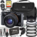 '- Extreme II Bundle) Battery Camera Sony 1x Replacement (28pc & Card, DSC-RX1R Much More 64GB Cyber-shot Includes: Bundle Memory Ultimaxx Advanced Digital