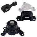 EX 1.5L 2015-2020 For | EX-L Fit Engine A65095 Motor&Transmission AUTO K3125 Honda Mount A65062 A65063 Set