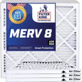 A/C | Actual Filter Pleated | | 8 x 37.5 Air x Filter HVAC IN 4-PACK Furnace Filters King | MERV .75" Size: 12.5 USA MADE 37.5x12.5x1a
