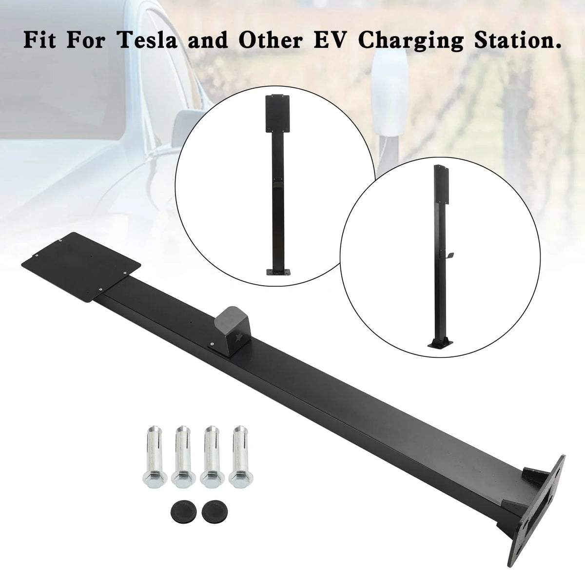 Mounted Charger EV Pedestal Charging EV For Charging Station Stand Tesla Station
