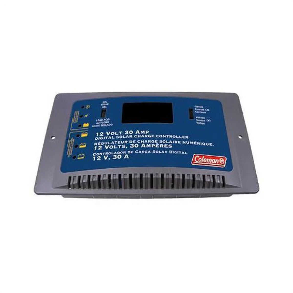 12-Volt Digital Coleman Amp, Controller Charge Solar 68032 30