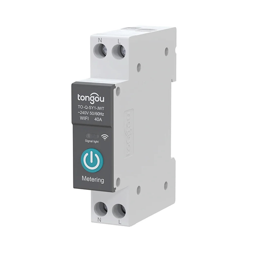 Wifi Circuit Switch Home Home Smart Can Wireless Remotely Metering Function Breaker Control Smart Switch With