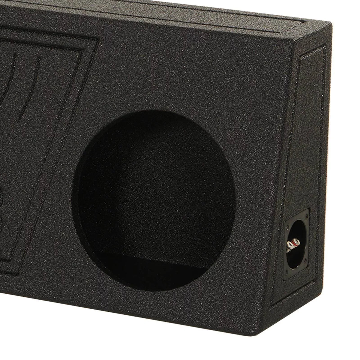 10" Pack) Box Black Subwoofer (2 Vented QBomb Single Spray QPower with Bedliner
