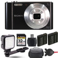 Camera+ Battery Sony LED 32GB DSC-W810 Cyber-shot Digital Extra - Kit +