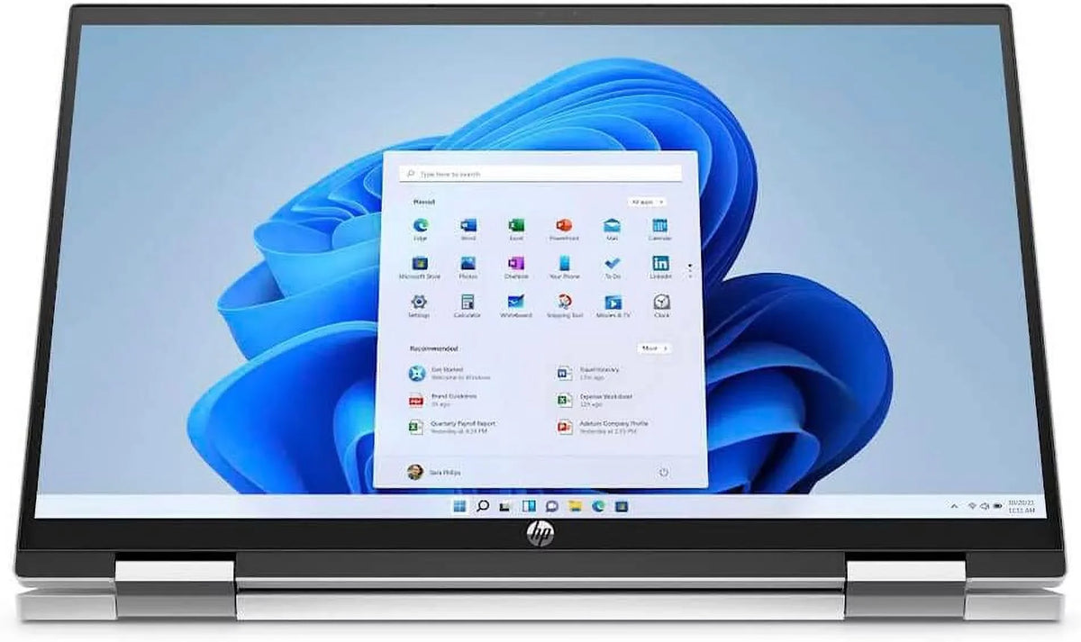X360 Generation 1TB reader,Backlit Touchscreen HP 2-in-1 i7-1260P,32GB 15.6" Intel Home,Silver Iris Xe 2023 SSD, Windows Newest Graphics,Fingerprint RAM, 11 Laptop,12th Envy Core Intel