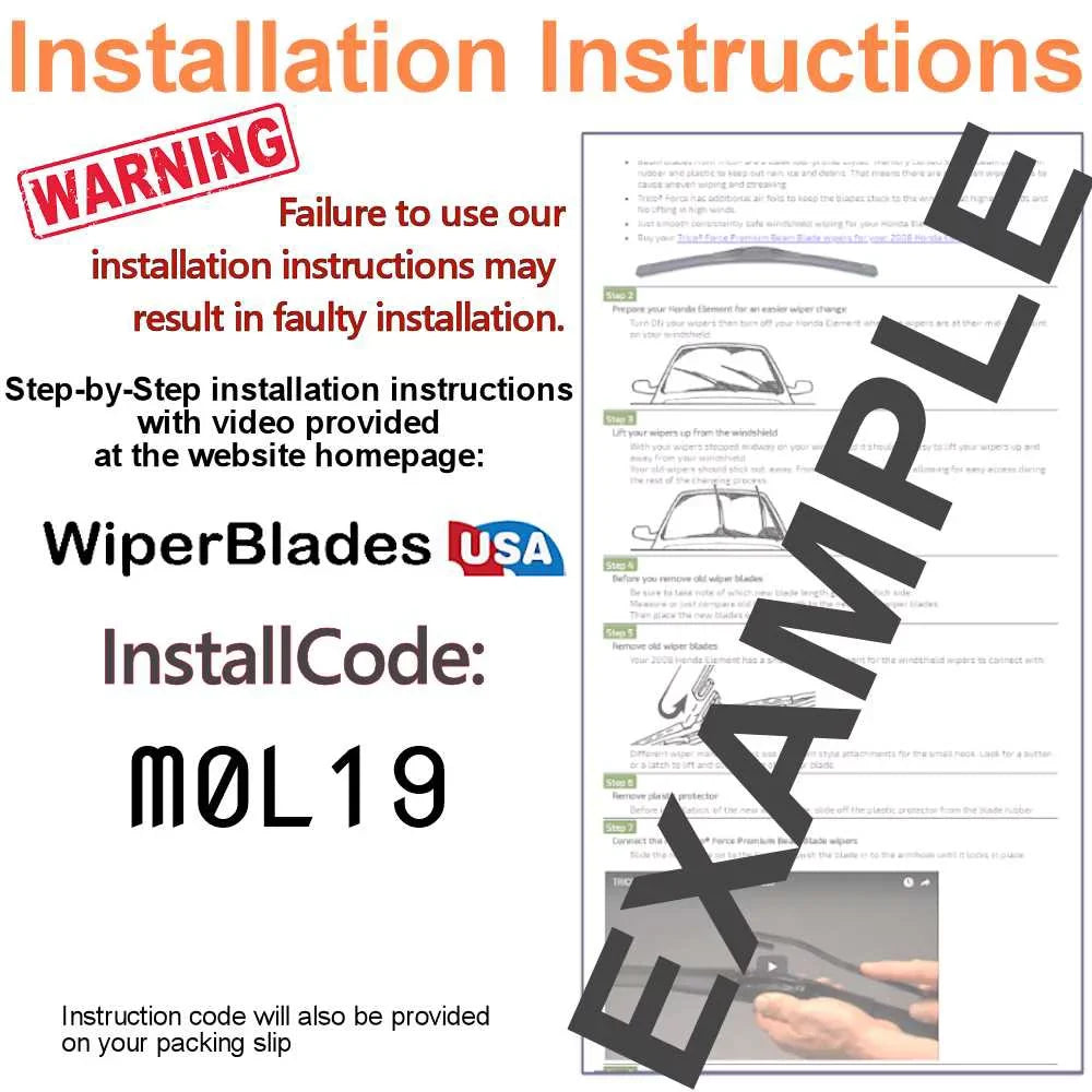 (Set allroad A4 Blade Wipers Beam Wiper 3) w/Rear Audi of 2019