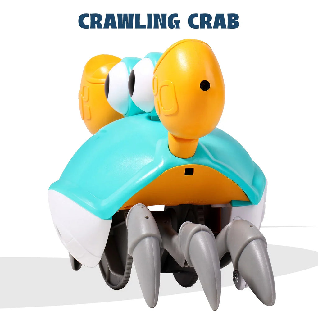 For Crab Time, Tummy Kids 6-12 Light Music And Learning And 0-6 Crawl Months Toddlers Years Kids And Gift Crawling - Favorite Little Entertaining Aura Beautiful With Cognitive Development