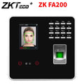 Attendance ZKTeco Fingerprint Control Biometric FA200 TCP/IP Time Face Access