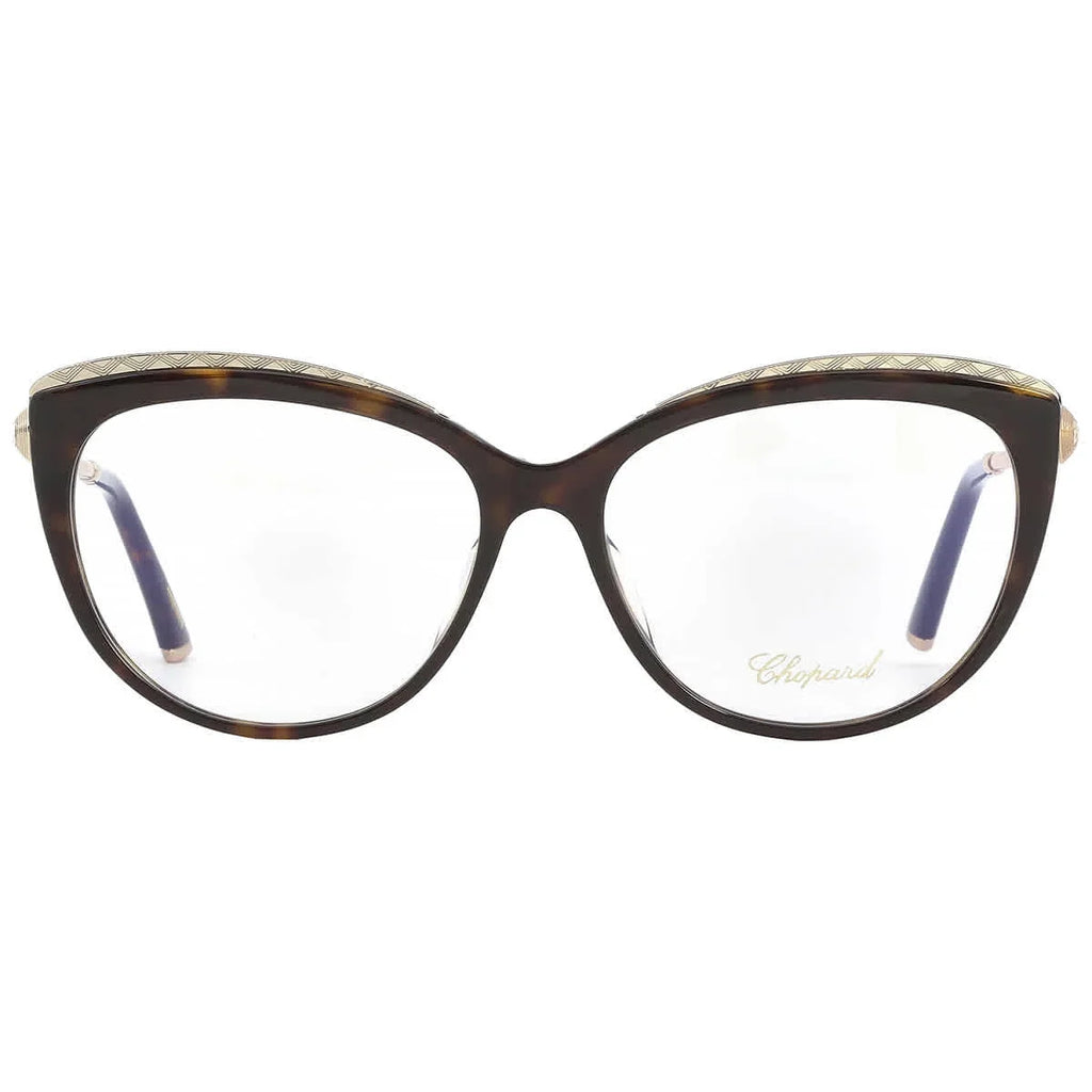 Rim Chopard Dark Eyeglasses VCH276S Women's 0722 Havana Full