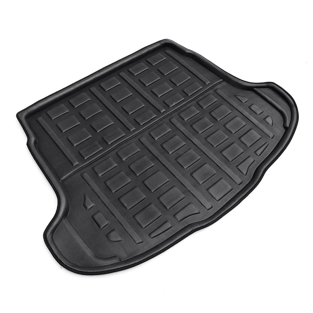 Black 1pcs Floor Waterproof Cargo Trunk CRV Weather, Boot Rear Honda Mat 2007-2011 Liner for CR-V All Tray