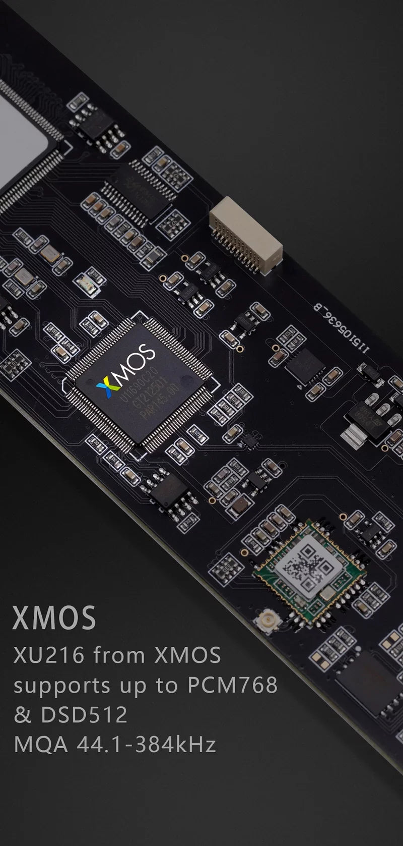 DSD (Black） Gustard XMOS Control Clock DAC Dual K2 DAC R26 Discrete Balanced R2R Remote LDAC Native with MQA Decoder