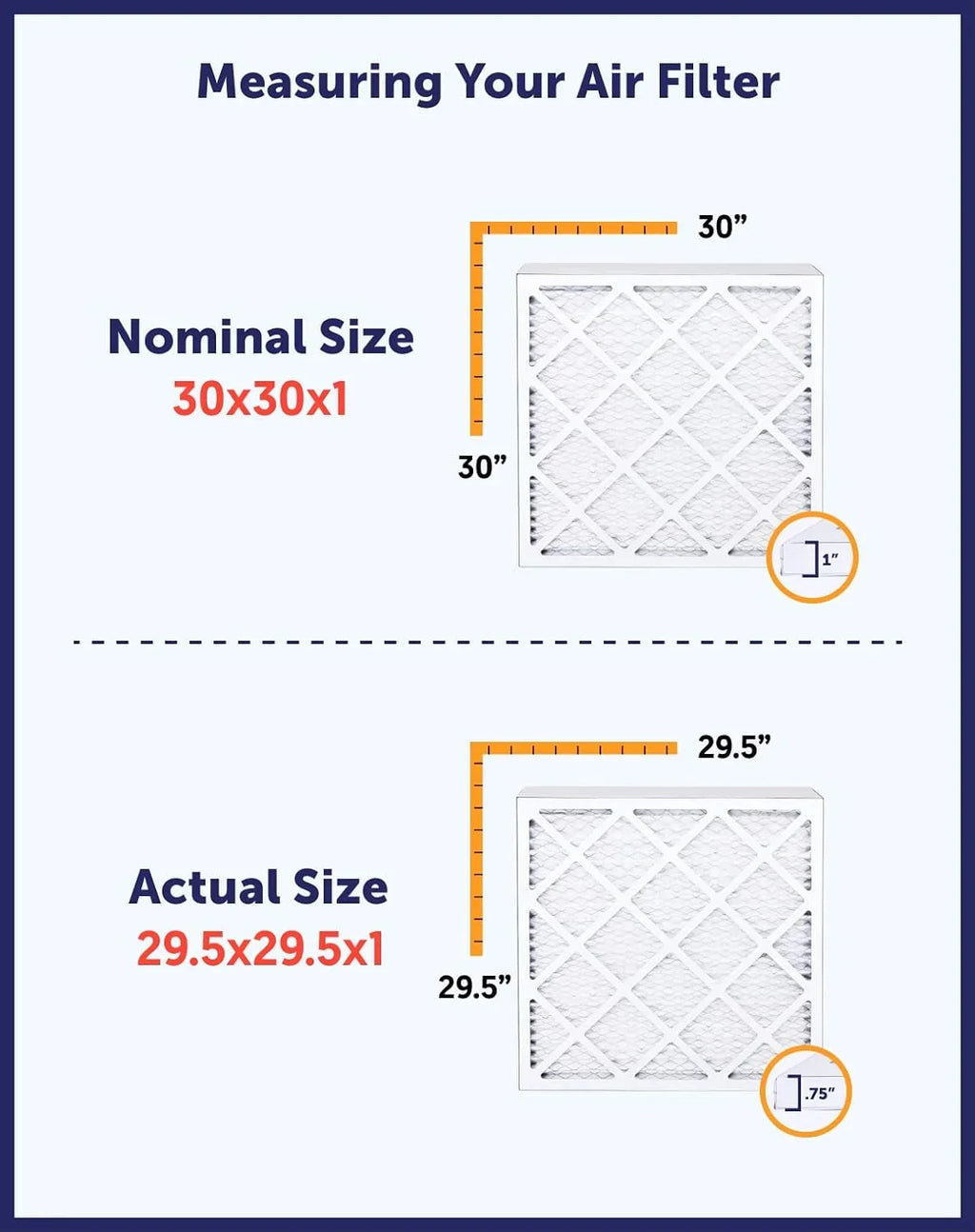 MERV 8 38x51.5x1a 38 | | | .75" x Actual 4-PACK USA HVAC MADE Filters A/C | Filter x Furnace IN 51.5 Size: Filter King Air Pleated