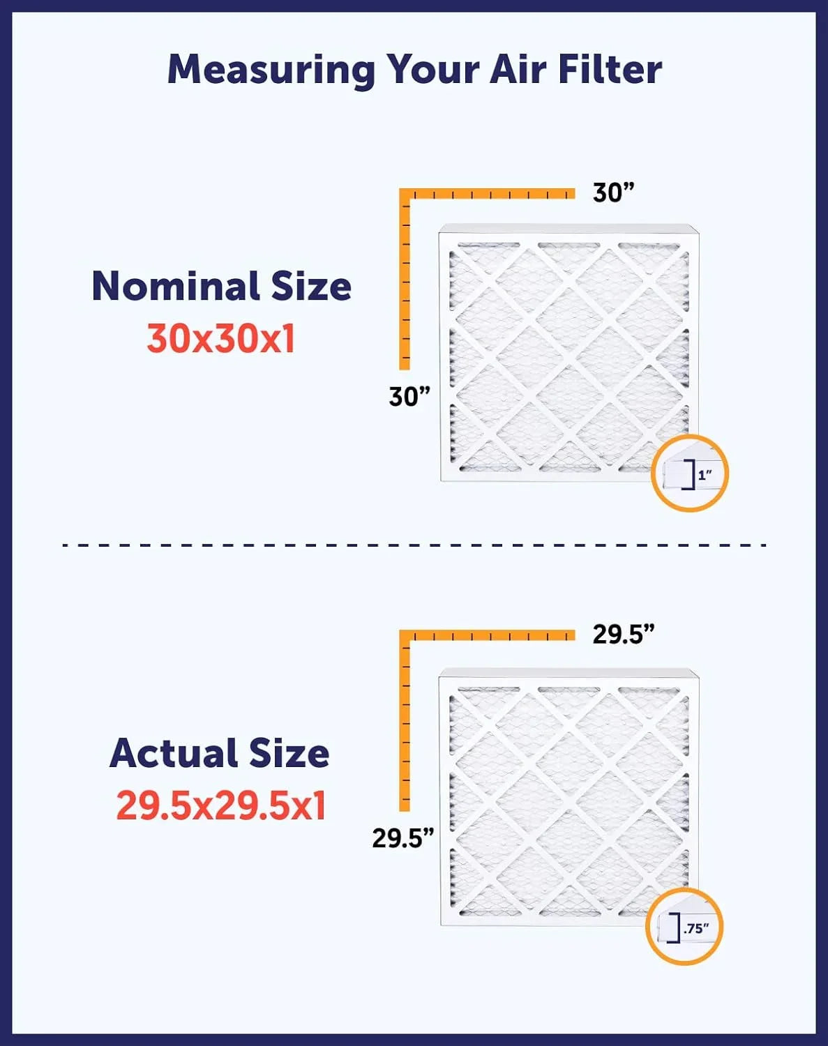 MADE Filter HVAC 9x66.5x1a A/C MERV | IN 8 Air Actual Filter | Furnace USA 9 4-PACK .75" Size: Pleated 66.5 | King | x Filters x