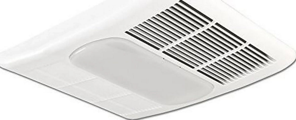 Bath RAD80L Fan Heater 80 with Delta Exhaust BreezRadiance and Light CFM