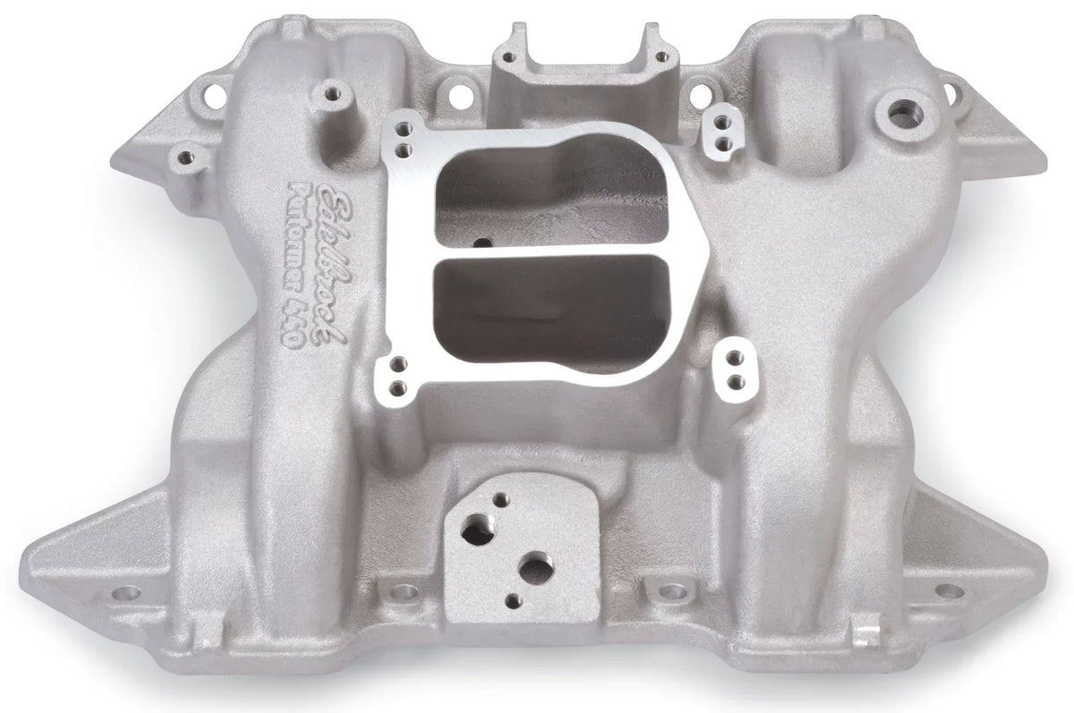 SATELLITE Intake 1969-1971 Manifold select: CHARGER DODGE Performer 440 PLYMOUTH 2191 R/T, Fits 1966-1970 Edelbrock