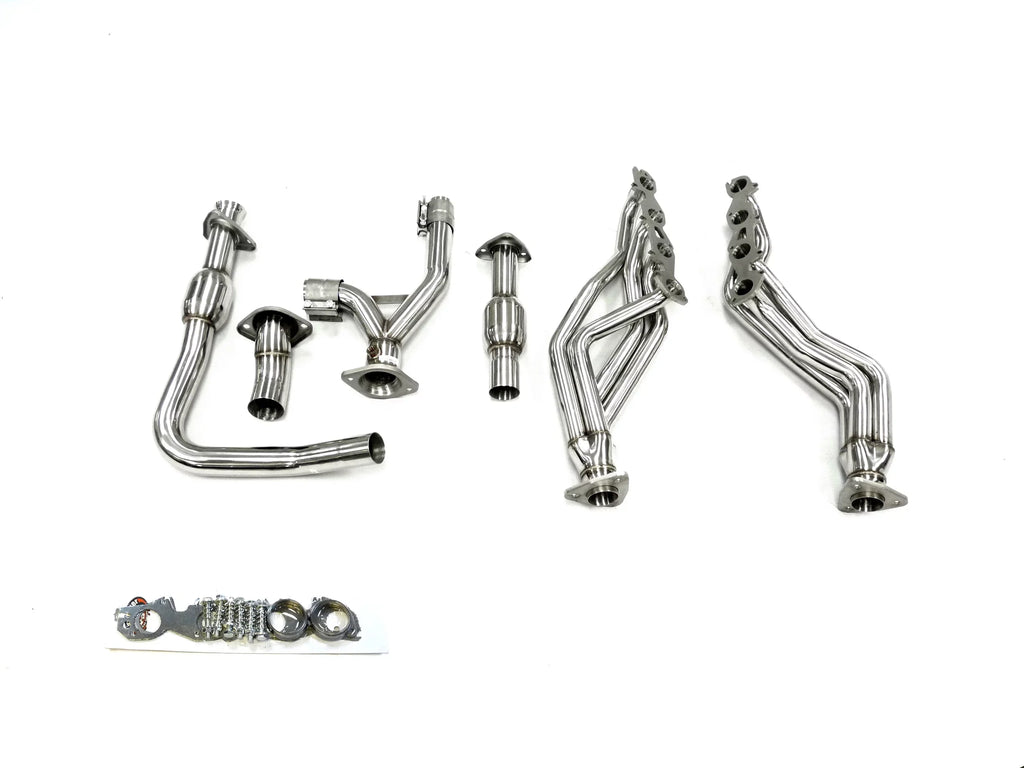 Long MHP By thru 5.7L 4WD For 03 Ram HEMI Fitment Steel 1500 Stainless Dodge 04 Tube Header