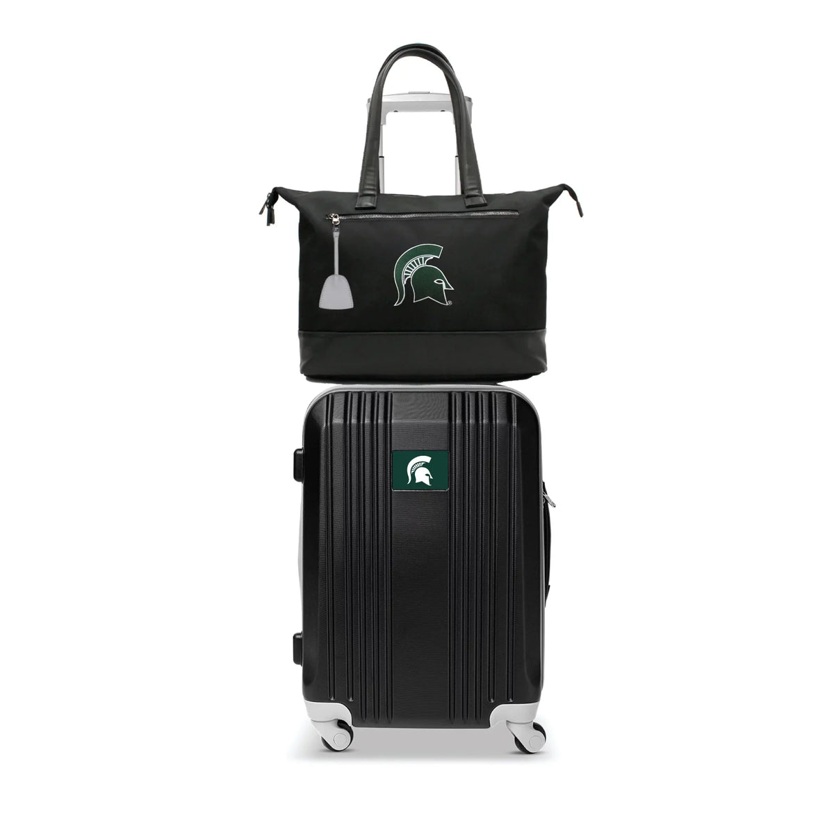 State Premium Laptop Set Spartans Michigan Tote Bag MOJO Luggage and