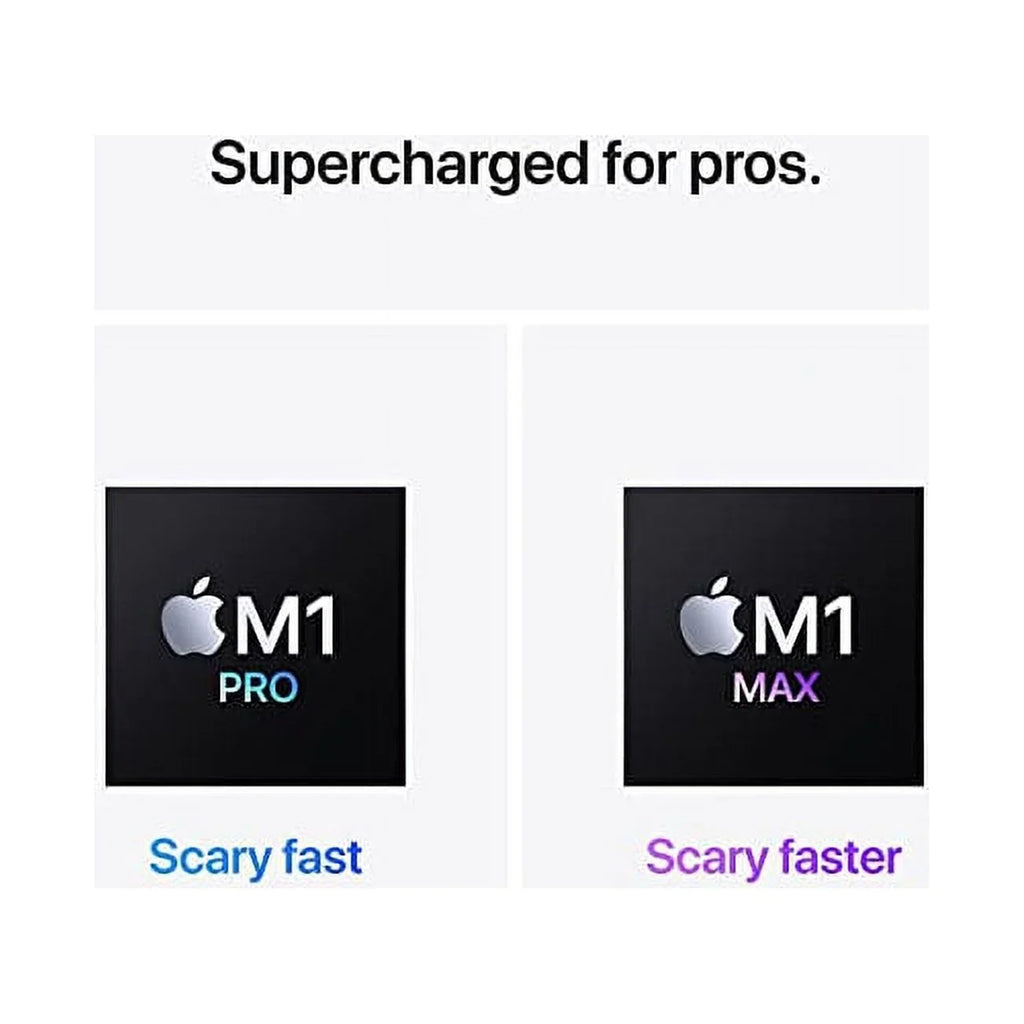 8 and GPU, Apple Silver Pro RAM, 14 Apple - with 512GB SSD) CPU Restored Pro chip MacBook core (Refurbished) 16GB core M1 (14-inch,