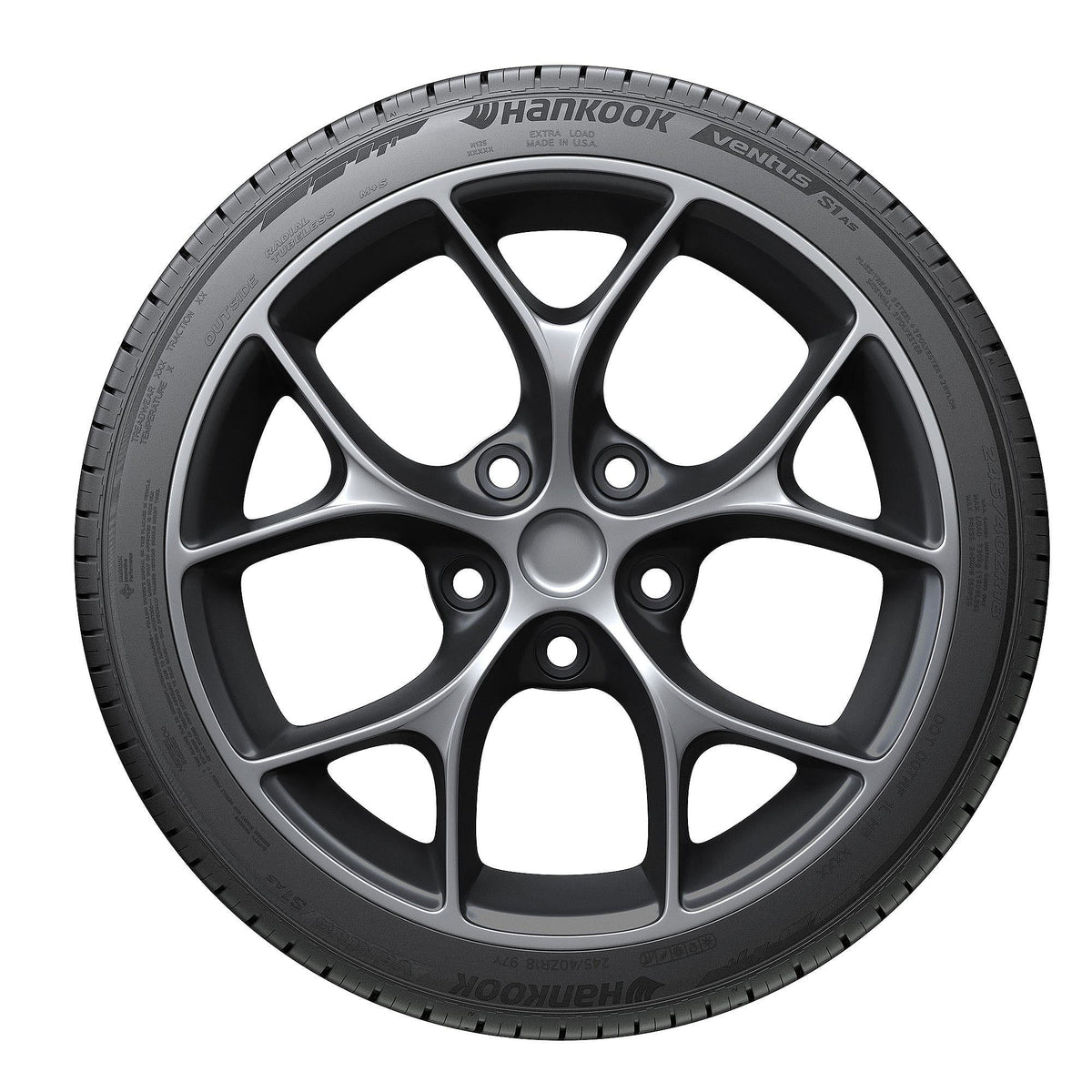 Passenger Ventus UHP (H125) 245/40ZR17 Hankook S1 91W AS Tire