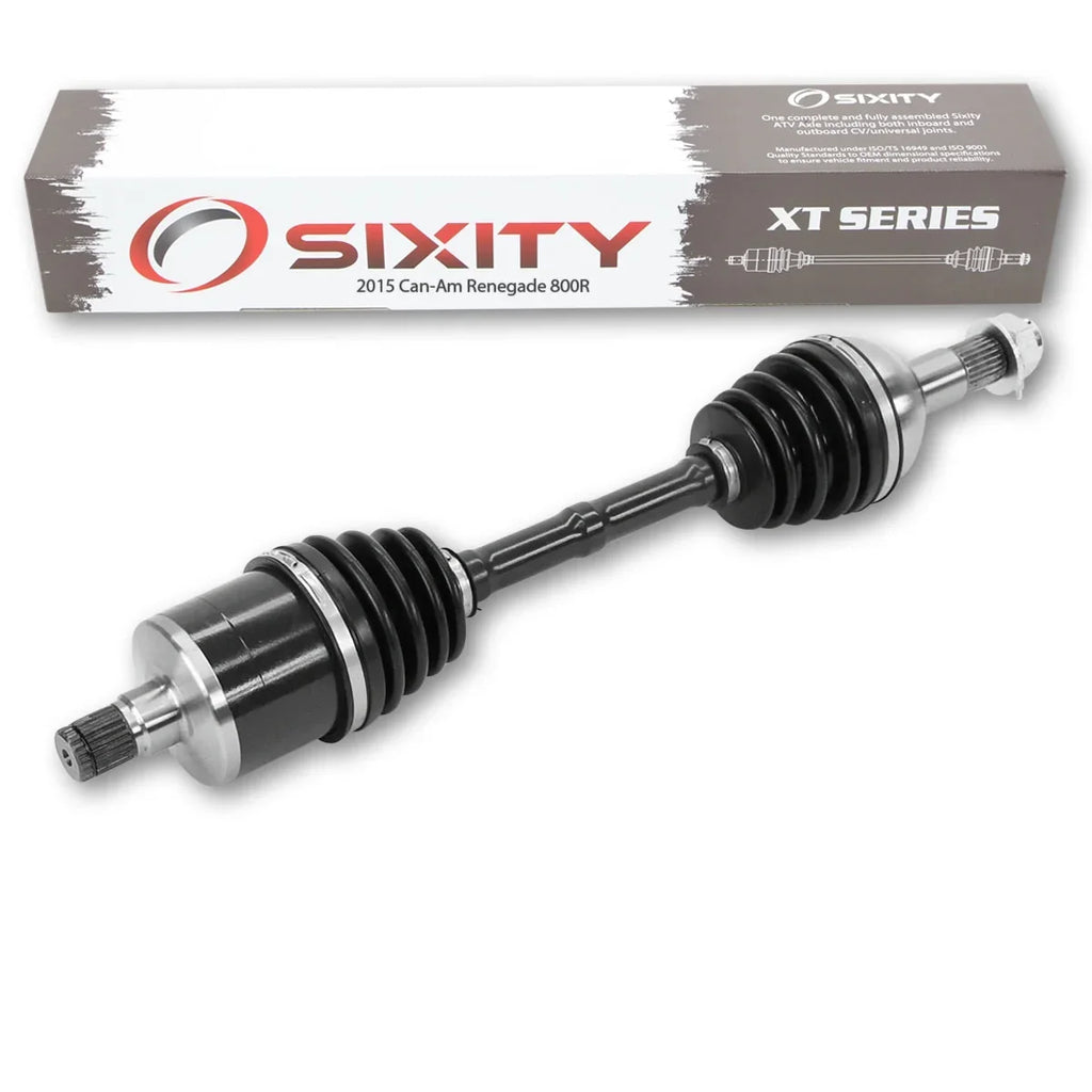 '- Can-Am EFI XT Sixity Renegade Axle 4X4 Left Rear 800R 2015 compatible with