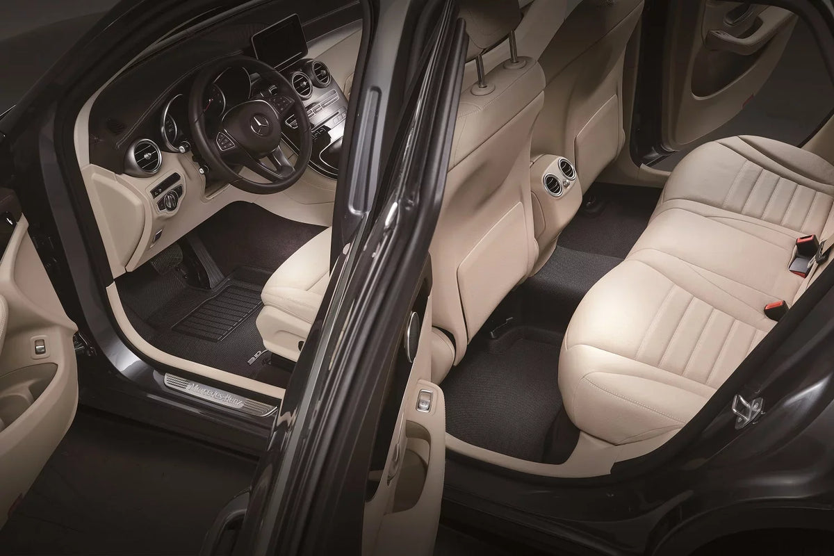 '- CHRYSLER 3D Mat (BLACK) PACIFICA/VOYAGER Set MAXpider Floor Full with compatible KAGU 2020-2024