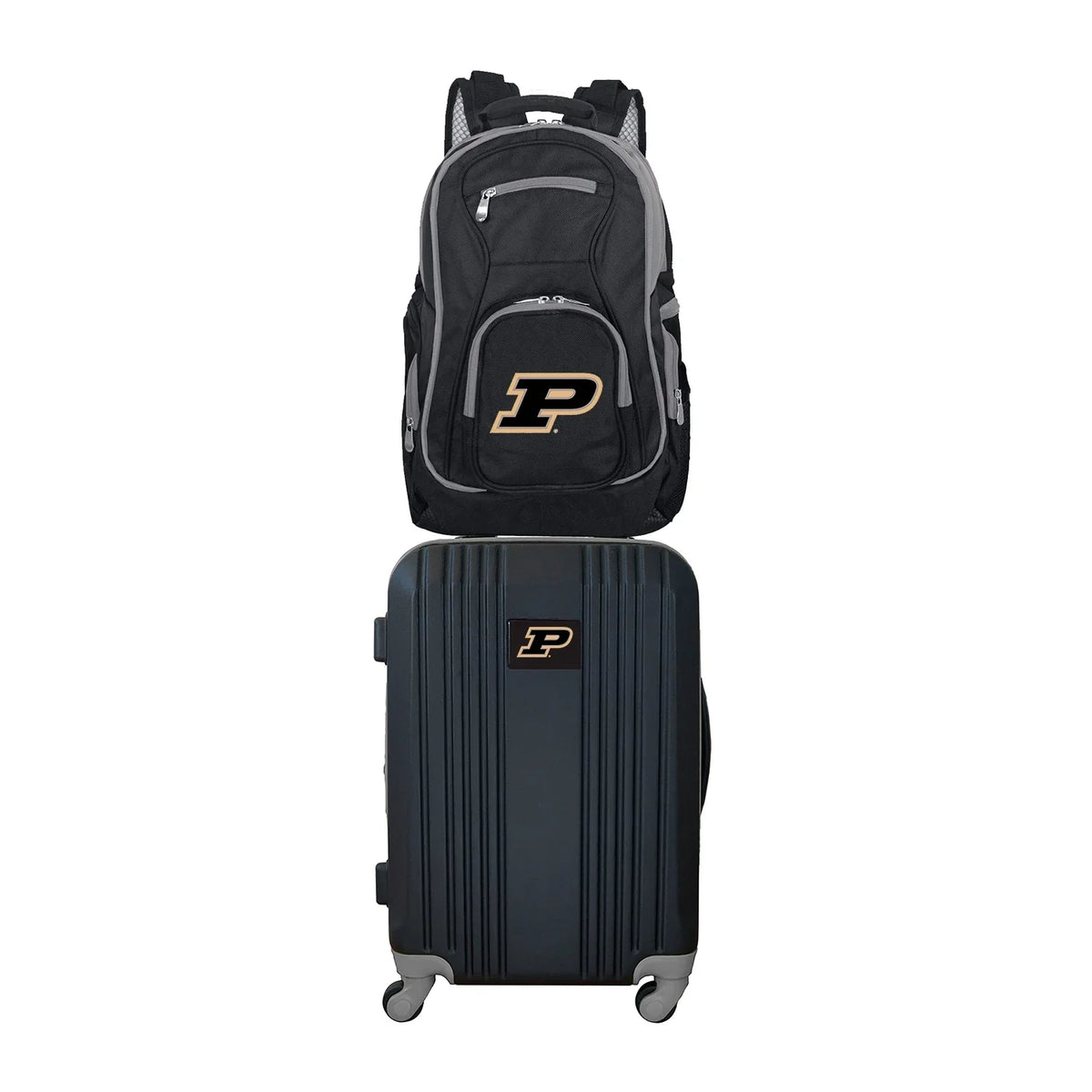 NCAA and Boilermakers Set Backpack Purdue 2-Piece Luggage