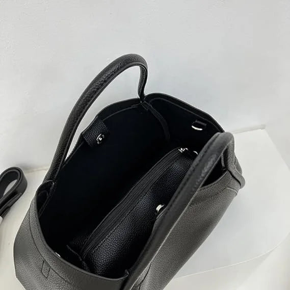 Shoulder Leather Women,Slouchy Capacity for Work Bags,Genuine Tote Tote Leather Oversized Bag Large Vegan Nvzi Bag（White）