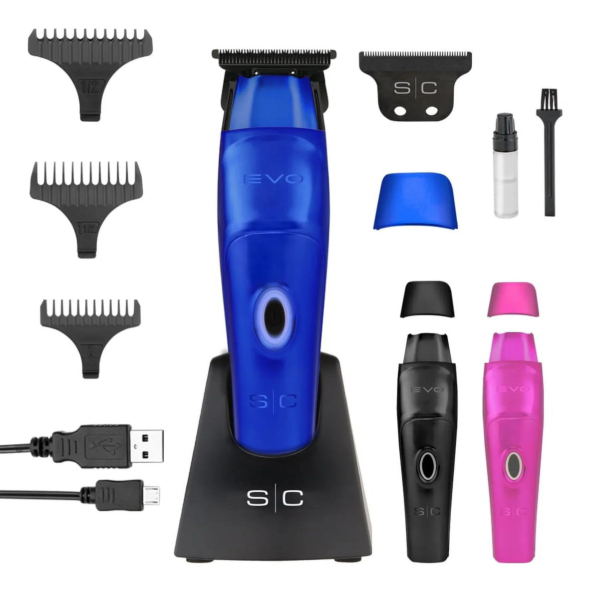 EVO Professional Trimmer Motor StyleCraft Magnetic Modular Cordless Hair