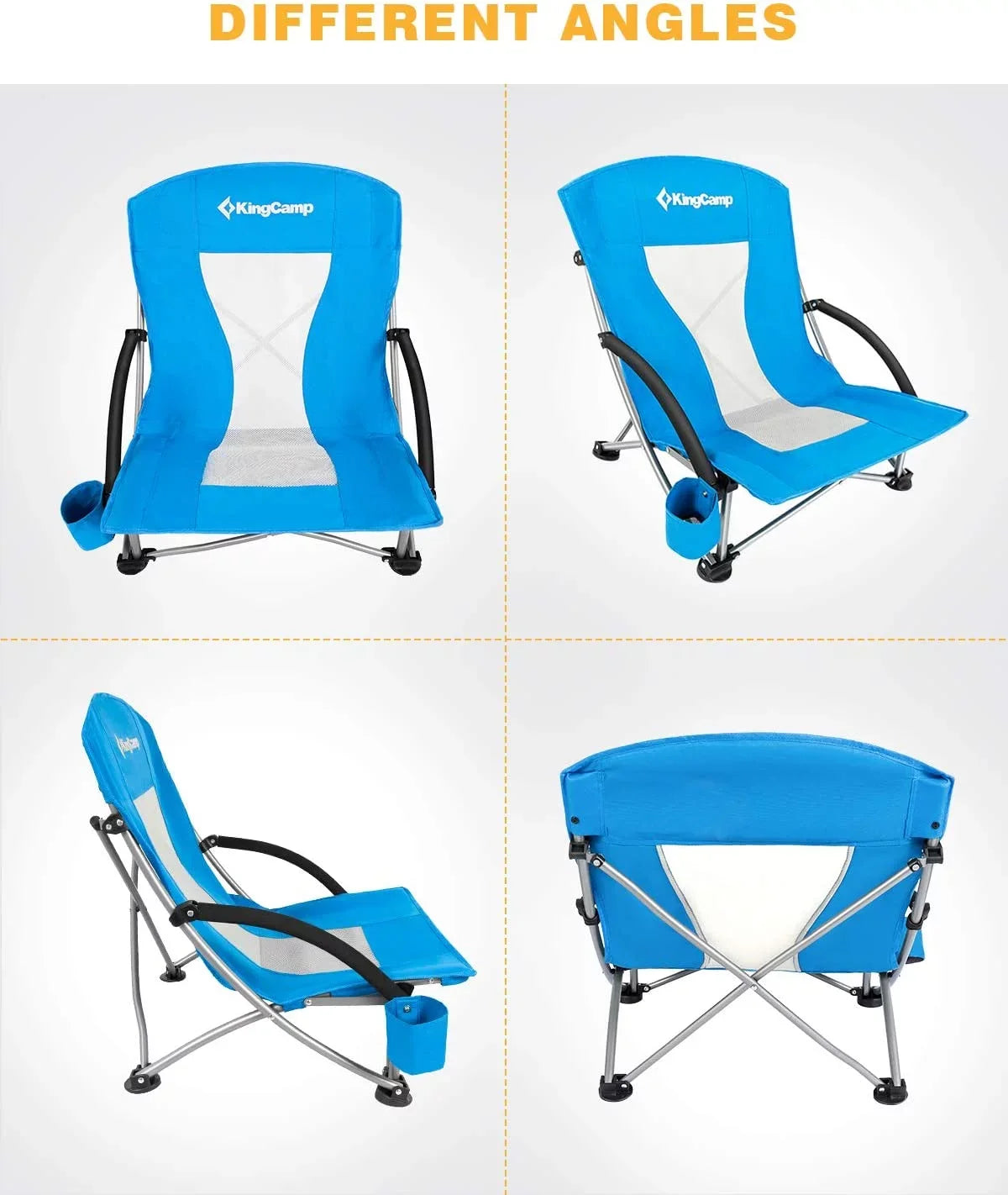 Chair, ingCamp of Beach Folding Concert Camping High pack Chair Camping 2 Back
