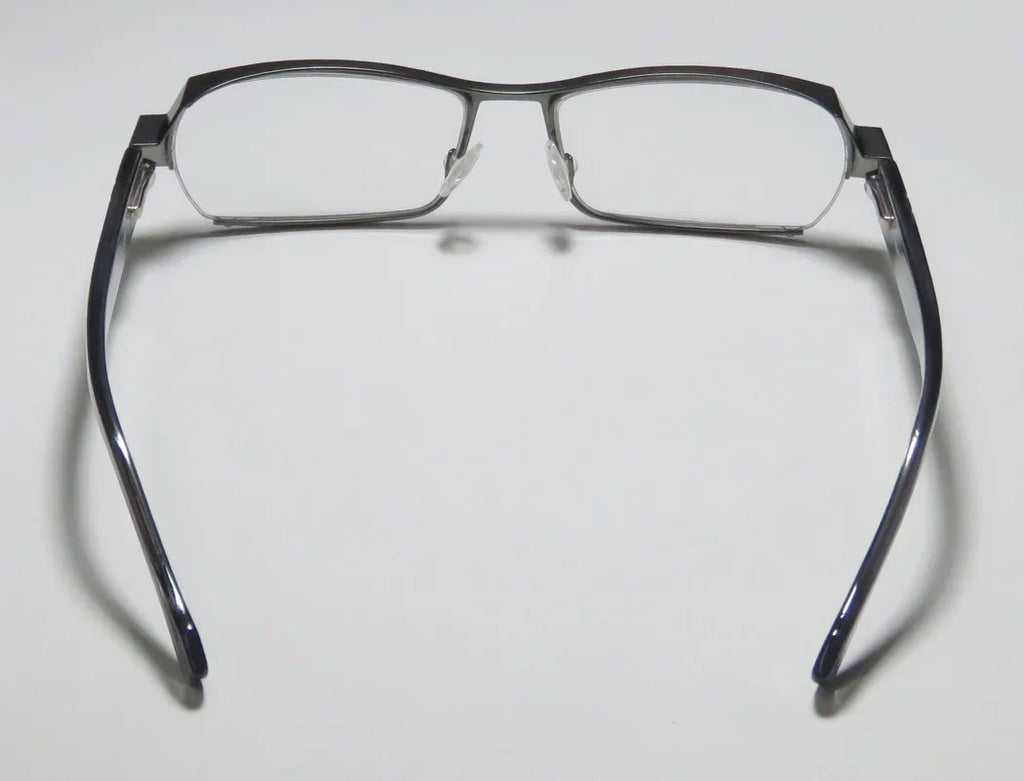 SAGE MENS FULL-RIM EYEGLASSES/SPECTACLES TRANSPARENT 55-16-0 COMFORT NEW DEMO DESIGNER LARY'S / LENSES HARRY FLEXIBLE HINGES ULTIMATE GRAY SPECIAL LEGACY FRAME