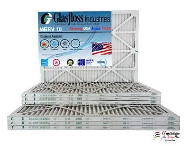 Pack 11.5 Glasfloss 12x36x1 - Size: USA Furnace in x Filter - - inch) of MERV - Made Air (Actual 35.5x7/8 4 10