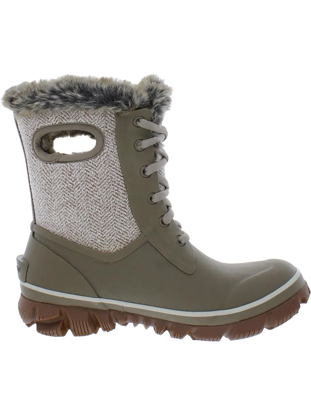 '- Boots Chevron BOGS Winter Women's Cozy Arcata 72844-260 Taupe