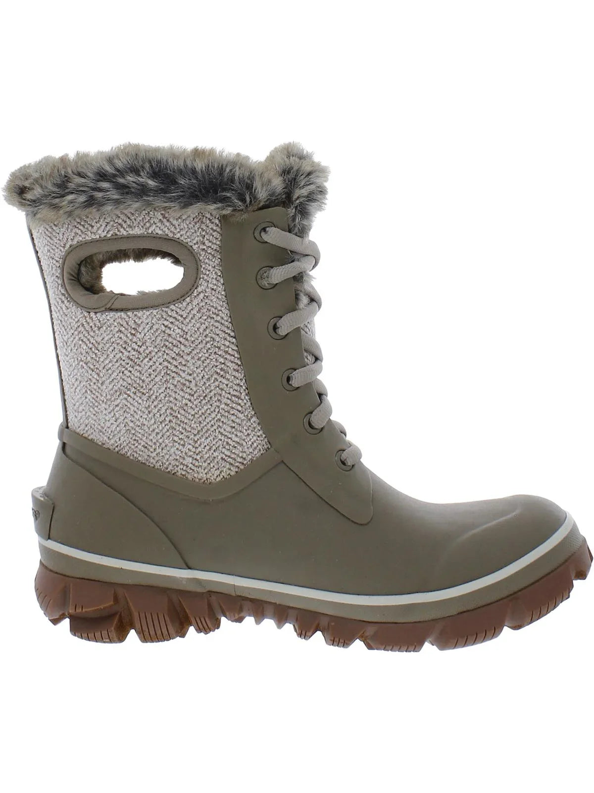 '- Boots Chevron BOGS Winter Women's Cozy Arcata 72844-260 Taupe