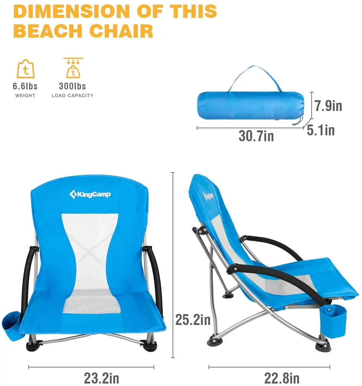Chair, ingCamp of Beach Folding Concert Camping High pack Chair Camping 2 Back