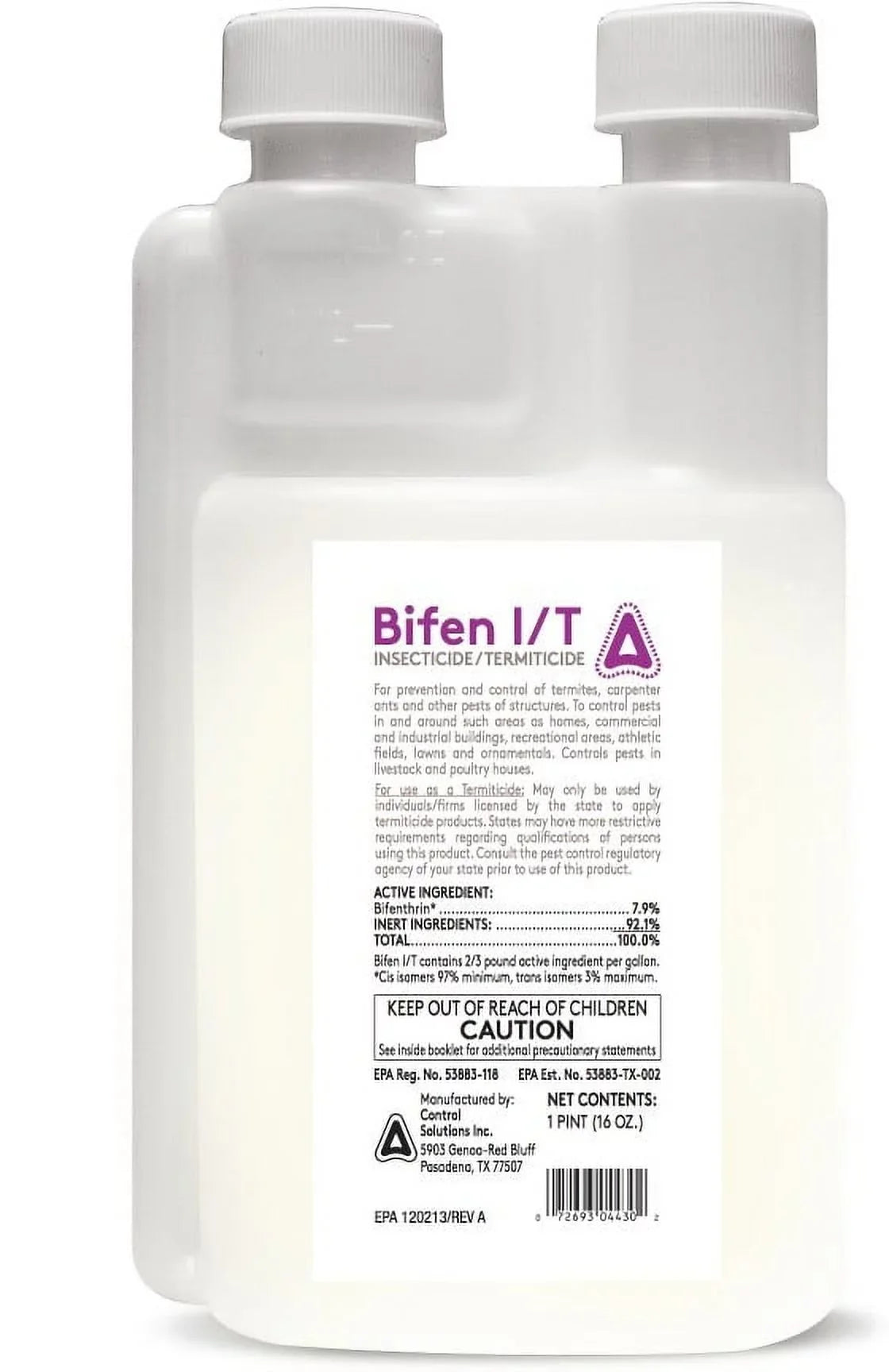 Insecticide Bifenthrin as Bifen Pro IT Talstar Same 16oz-