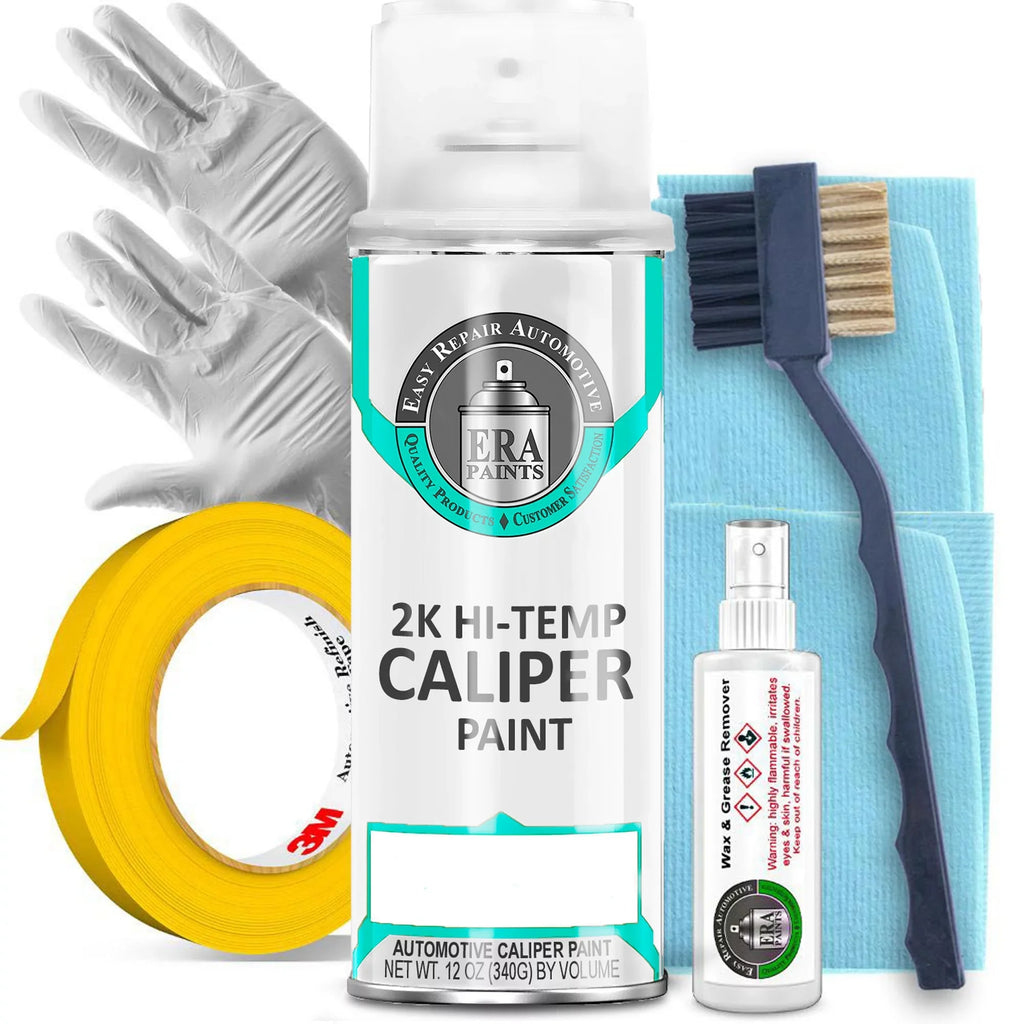Against Fluid Paint Brake Brake and Teal Resistant Kit Aerosol Catalyst Fade - Paints Color Extremely High Caliper Omni-Curing With Gloss Chemical Durable and 2K ERA