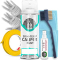 Against Fluid Paint Brake Brake and Teal Resistant Kit Aerosol Catalyst Fade - Paints Color Extremely High Caliper Omni-Curing With Gloss Chemical Durable and 2K ERA