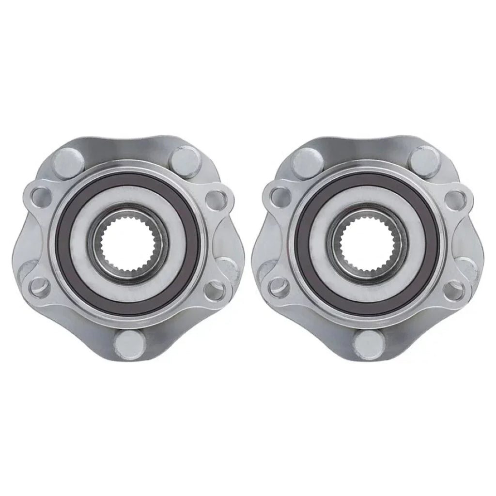 2017-2018 Set AutoShack for Side 5-Lug Passenger 2.5L Qashqai FWD Nissan Rogue 2017 Hub of HB613359PR 2014-2016 2017-2019 AWD 2.0L Bearing 2 Replacement Rogue Wheel 2019 and 2018 Sport Front Driver