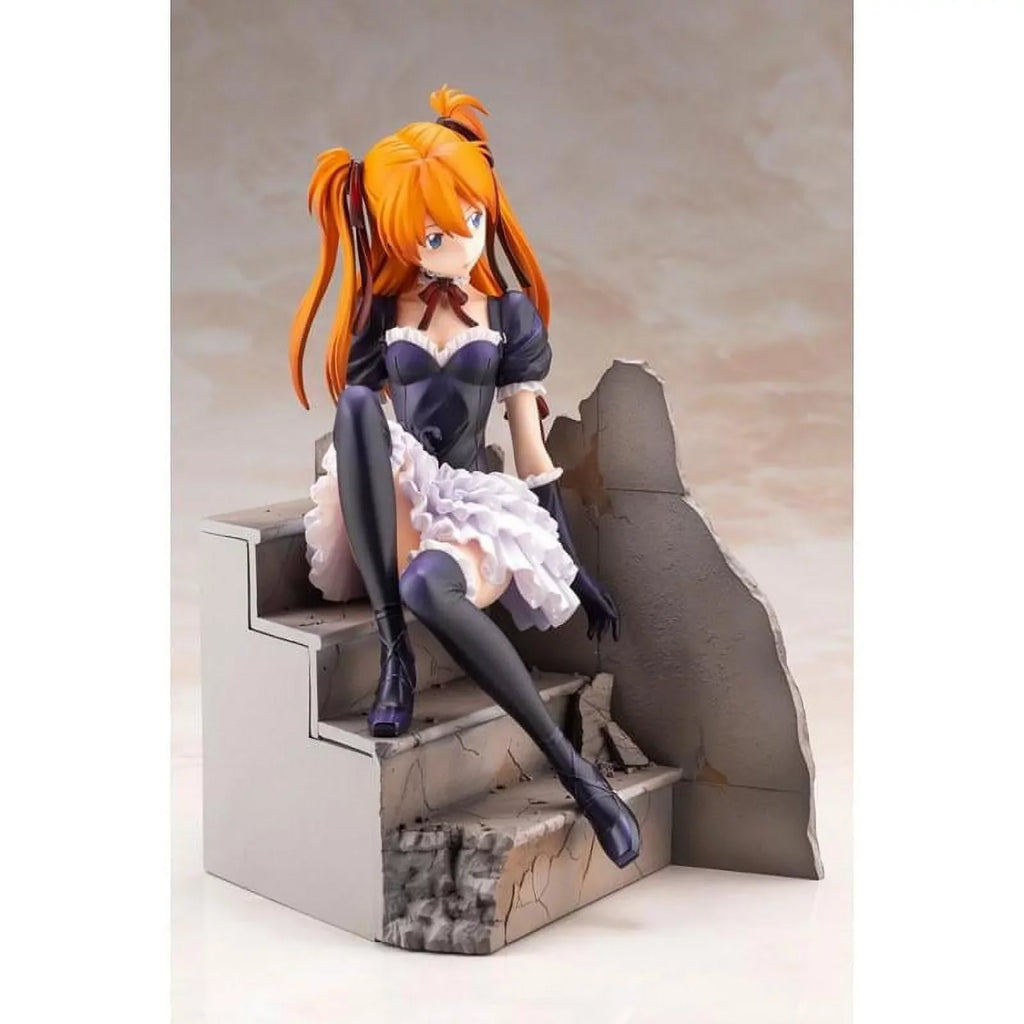 Langley Genesis Evangelion Gothic Scale Sohryu Lolita 1/7 Asuka Neon Statue