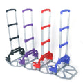 Foldable GoDecor Trolley, Telescopic for Rod, with Black Portable Luggage, Carry