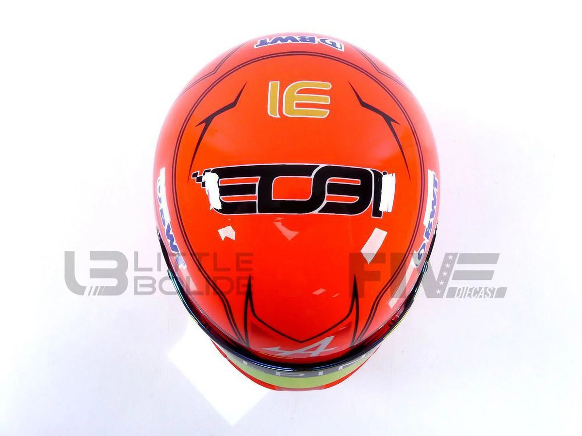Ocon Esteban - HELMET Alpine - 2023 1/2 MINI CASQUE