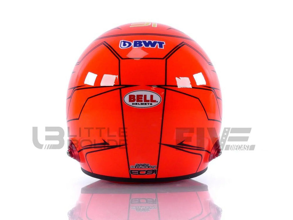 Ocon Esteban - HELMET Alpine - 2023 1/2 MINI CASQUE