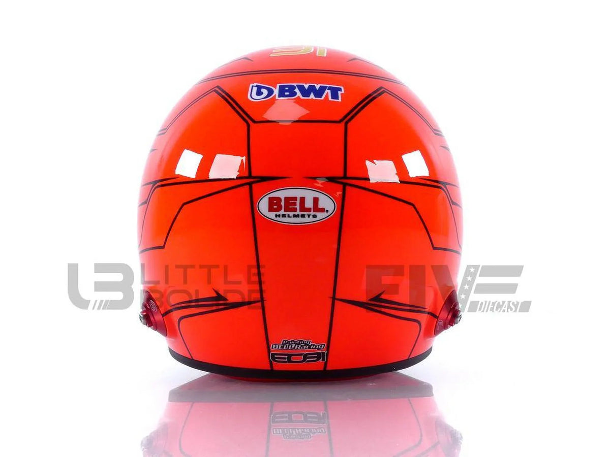 Ocon Esteban - HELMET Alpine - 2023 1/2 MINI CASQUE