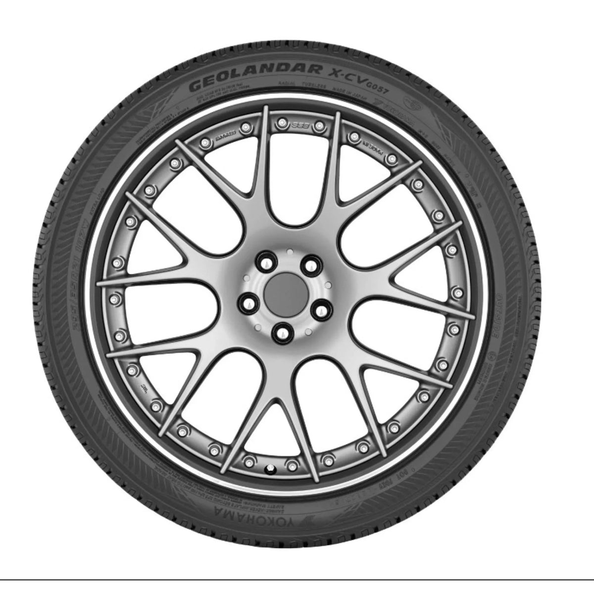 105W 235/55R19 Tire X-CV Yokohama Geolandar All XL SUV/Crossover Season